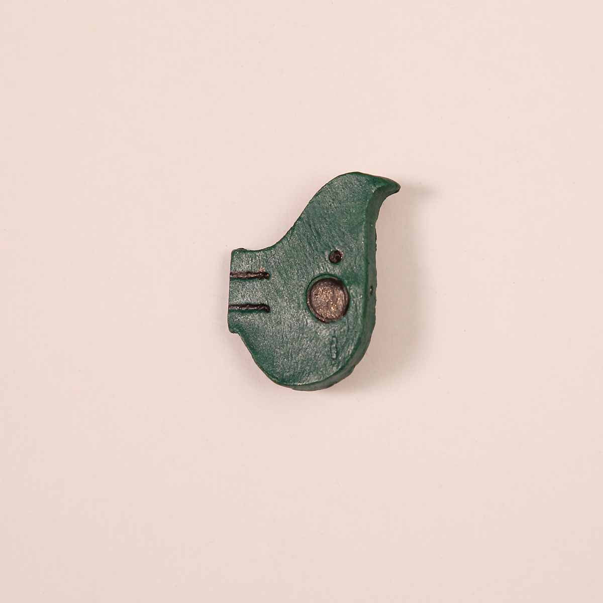 Turquoise Pachyderm Brooch