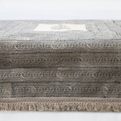 Turq Block Printed Table Cloth