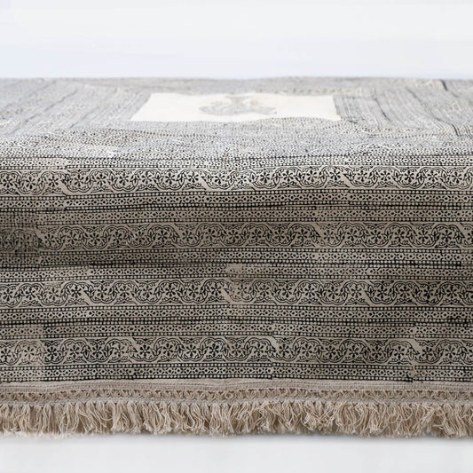 Turq Block Printed Table Cloth