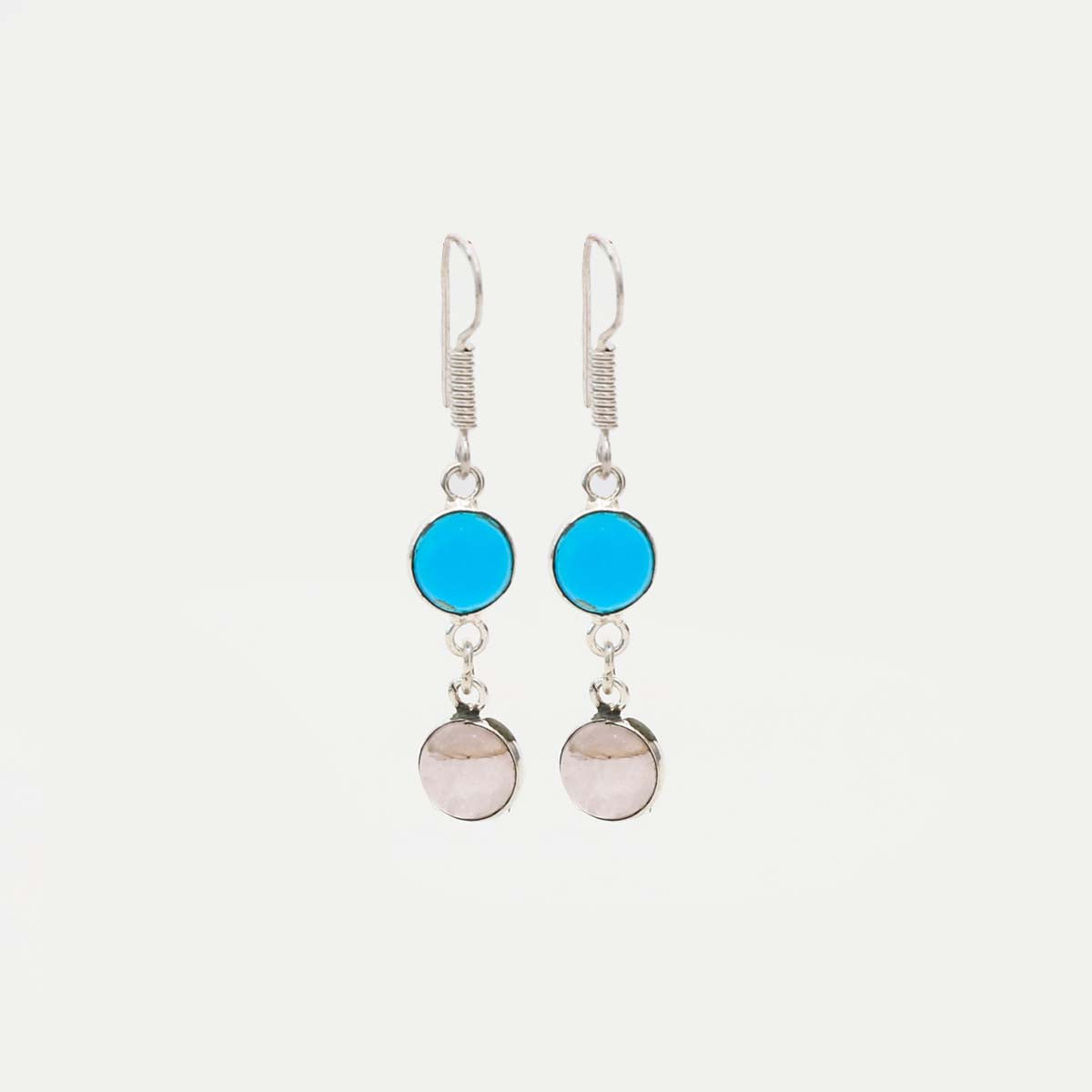 Ocean Blue Drop Earrings