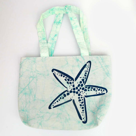 Starfish Batik Tote