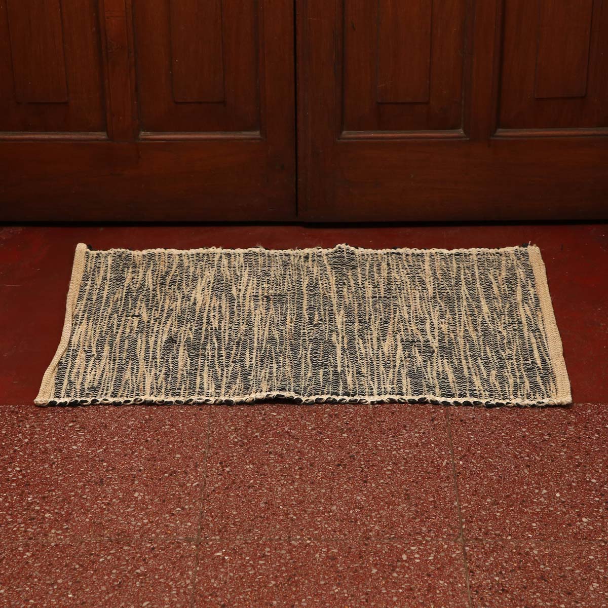 Graphite Lines Door Mat