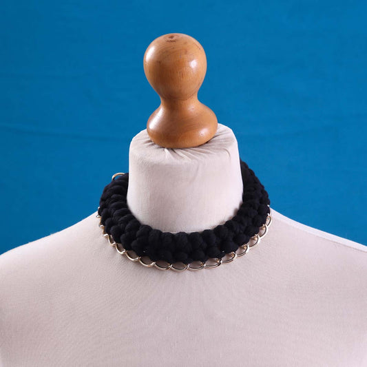 Black Crochet Choker