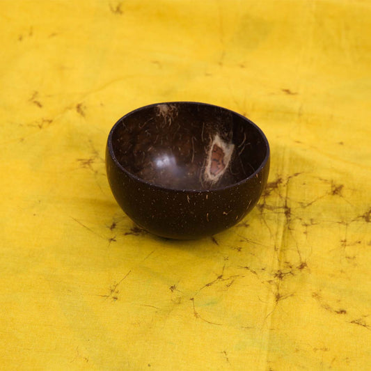 Coconut Shell Dessert Bowl &amp; Spoon
