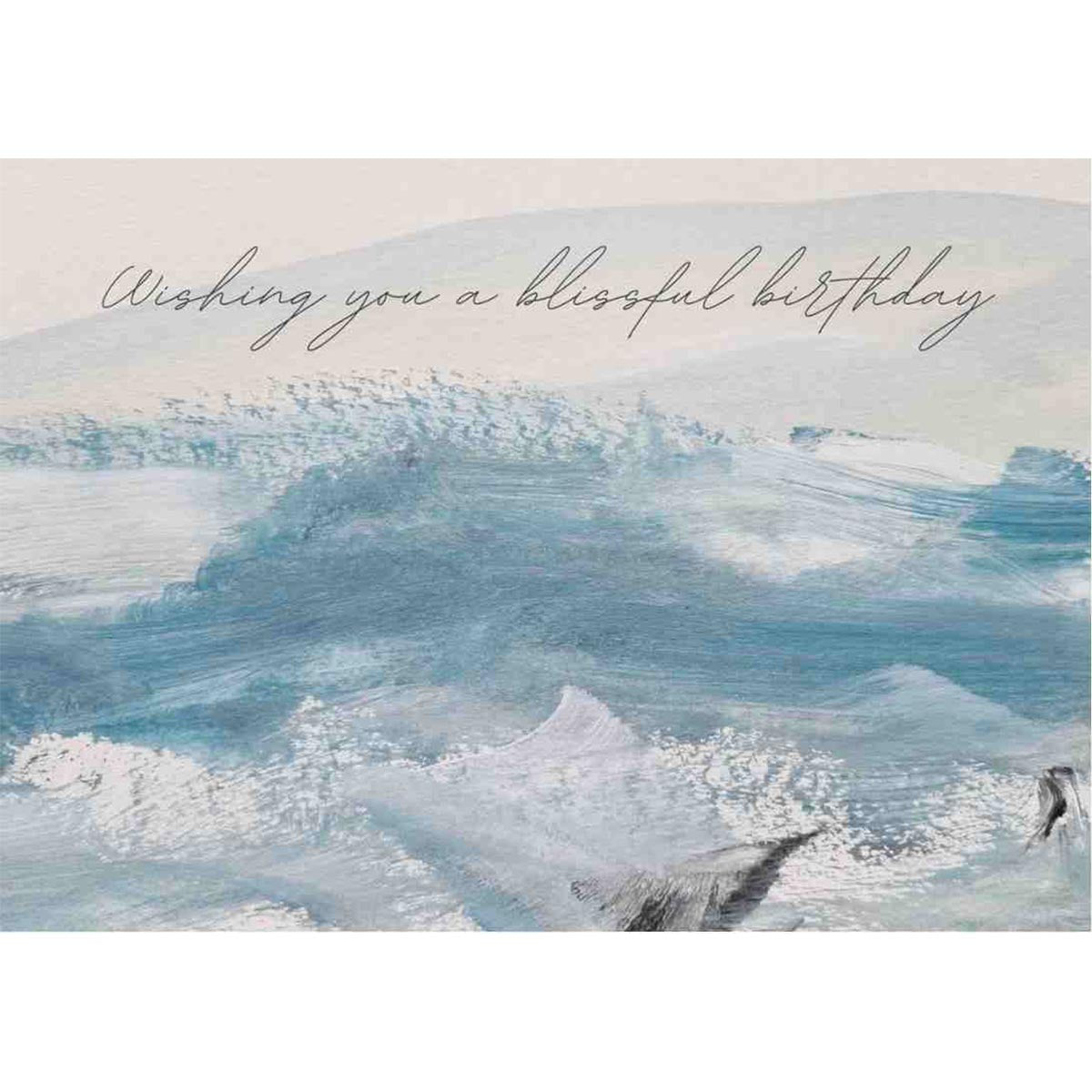 Wishing you a Blissful Birthday Card