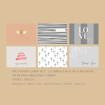 Della Mini Greeting Card Pack