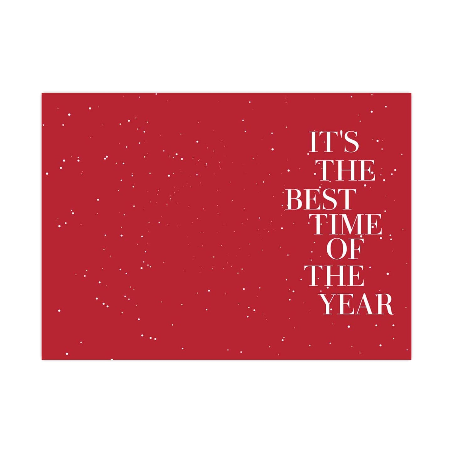 Best Time Of The Year Christmas Card