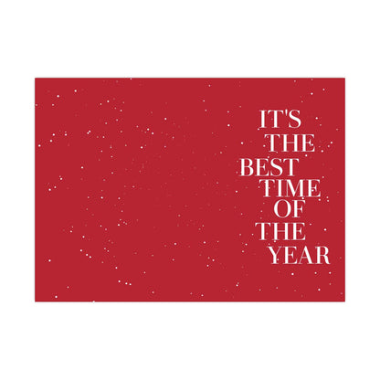 Best Time Of The Year Christmas Card