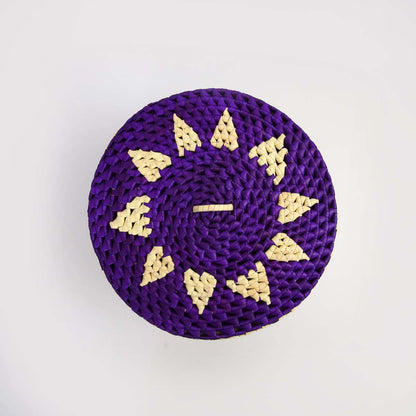 Purple Palmyra Storage Box
