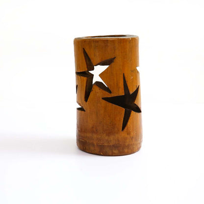 Star Of Wonder Bamboo Christmas Lantern