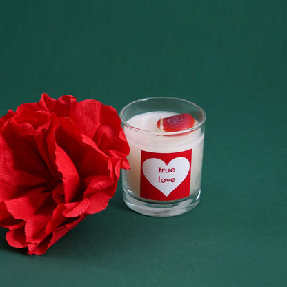 True Love Large Candle