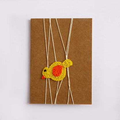 Tweet Crochet A5 Notebook