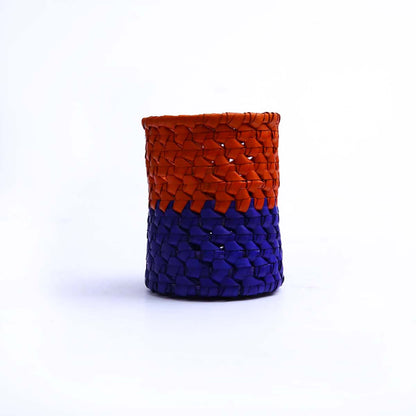 Two Toned Palmyra Pen Holder