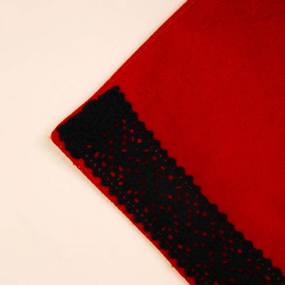 Block Red Placemat Set