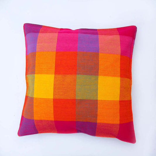 Sunset Handloom Cushion Cover