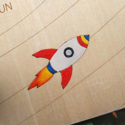 Wooden Solar System Puzzle