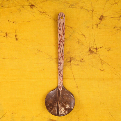 Circular Coconut Shell Spoon