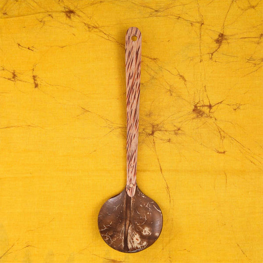 Circular Coconut Shell Spoon
