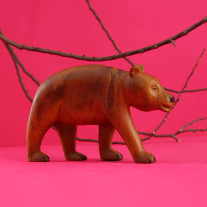 Roaring Bear Carving