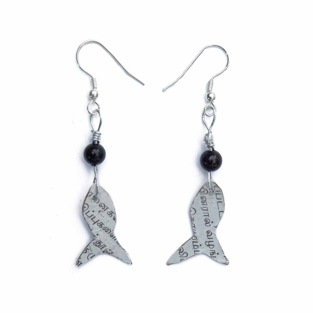Paper Fish Earrings