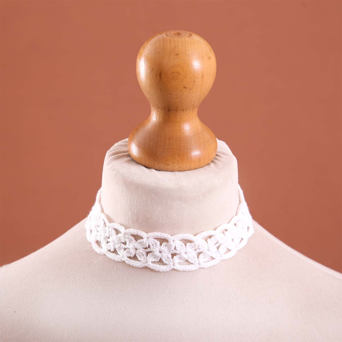 Clouds Crochet Choker