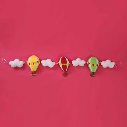 High In The Sky Felt Garland