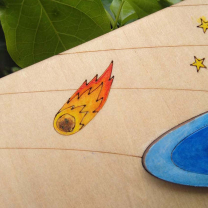 Wooden Solar System Puzzle