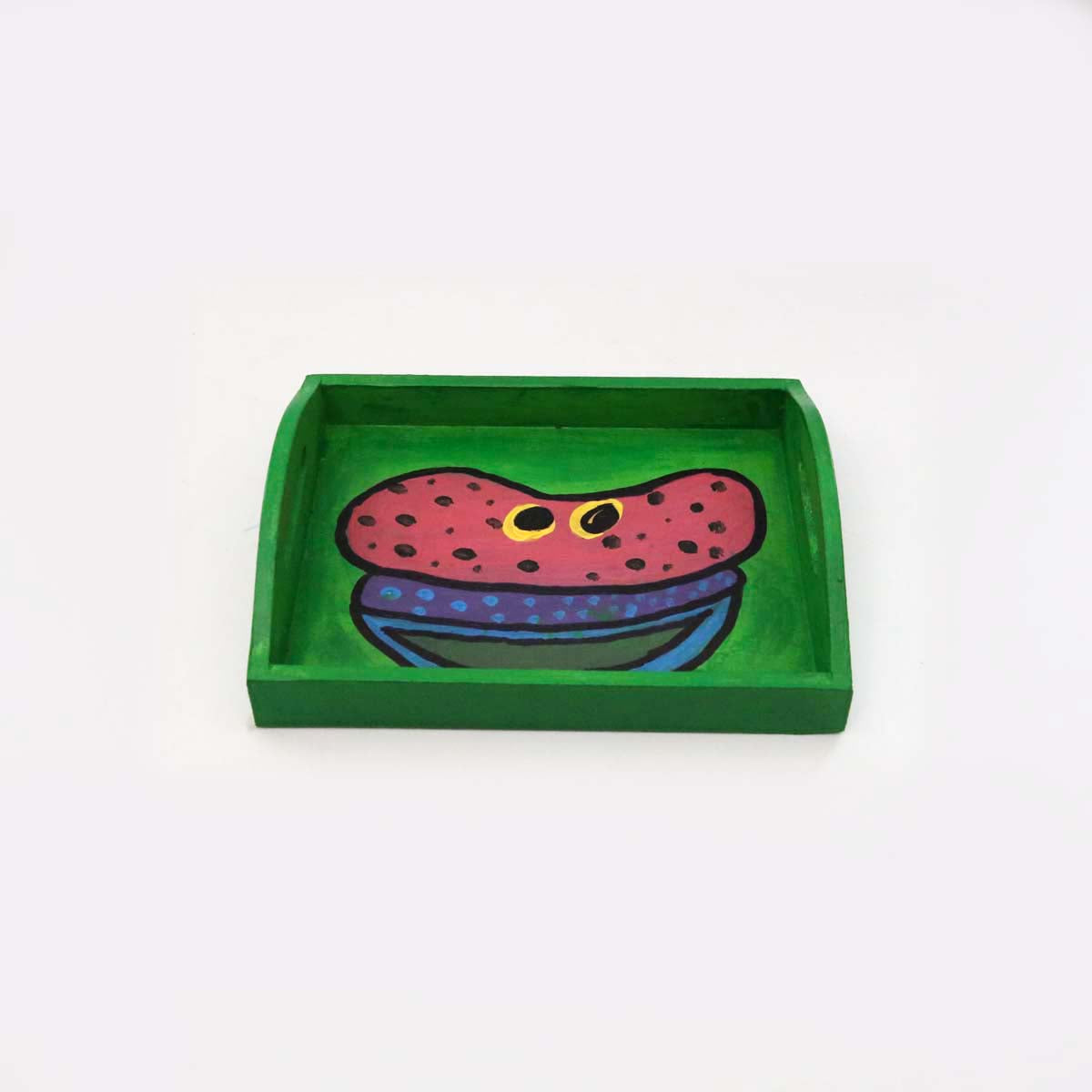 Hamburger Wooden Tray