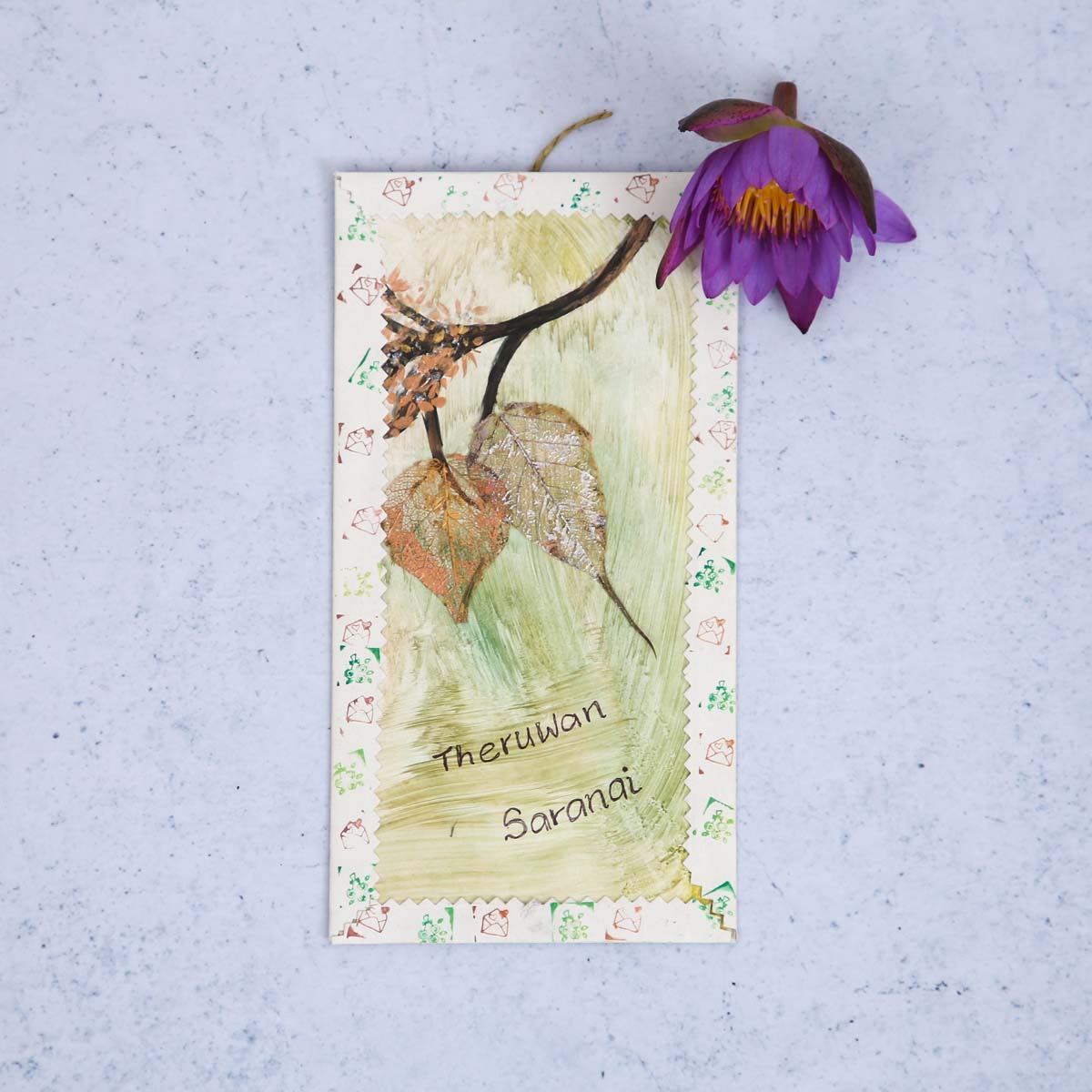 Theruwan Saranai Greeting Card