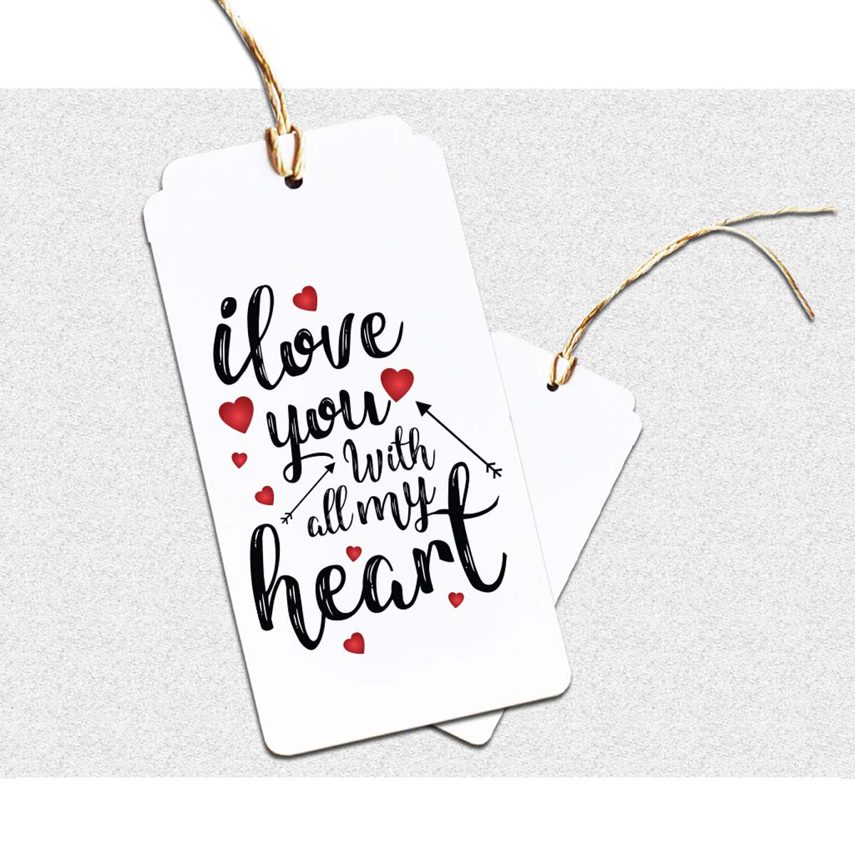 All My Heart Gift Tag