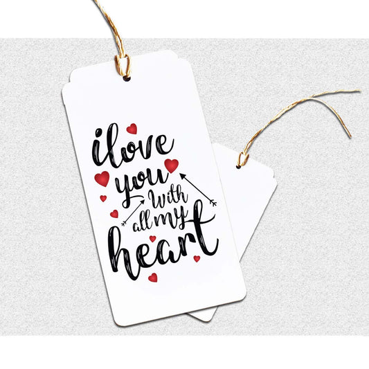 All My Heart Gift Tag