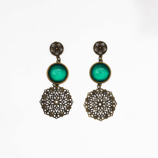 Emerald Earrings