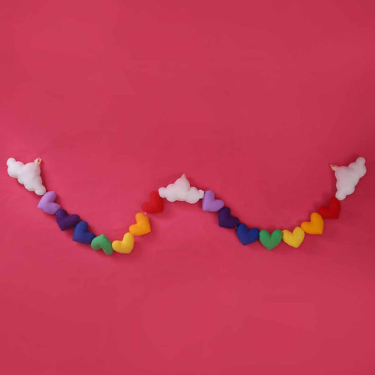 I Heart You Felt Garland