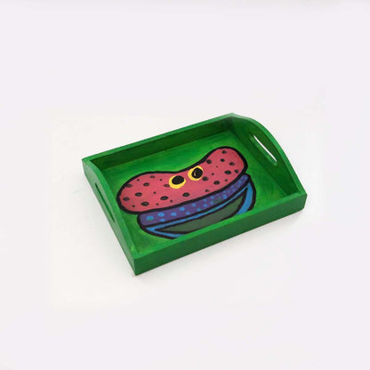Hamburger Wooden Tray