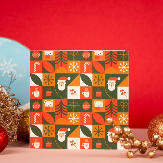 Teddy Christmas Greeting Card