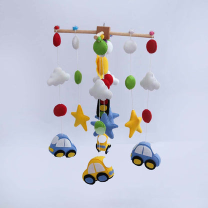 Toot Toot Felt Cot Mobile
