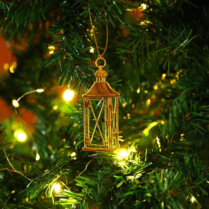 Gold Lamp Paper Ornament