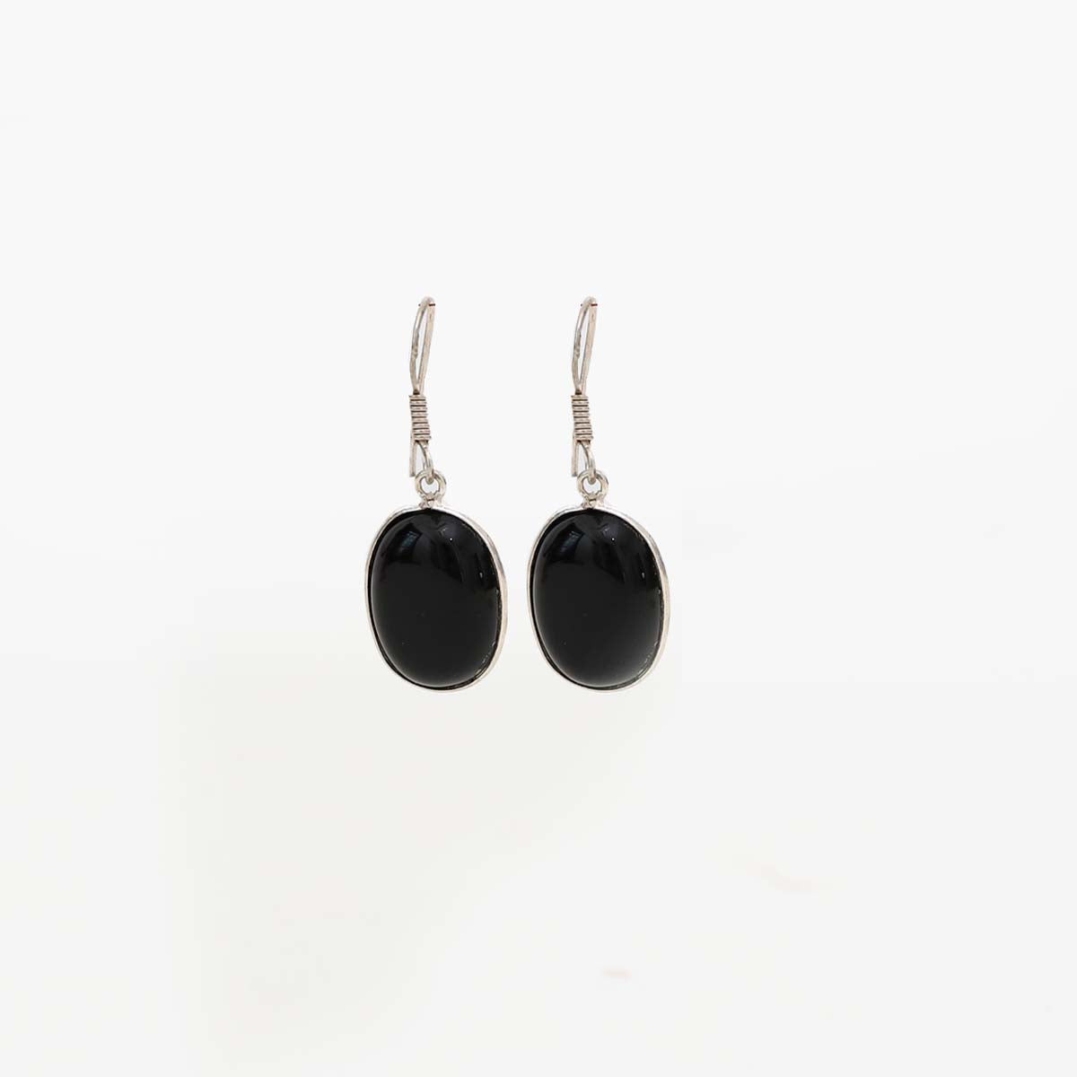 Black Onyx Drop Earrings