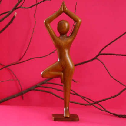 Zen Tree Pose Carving