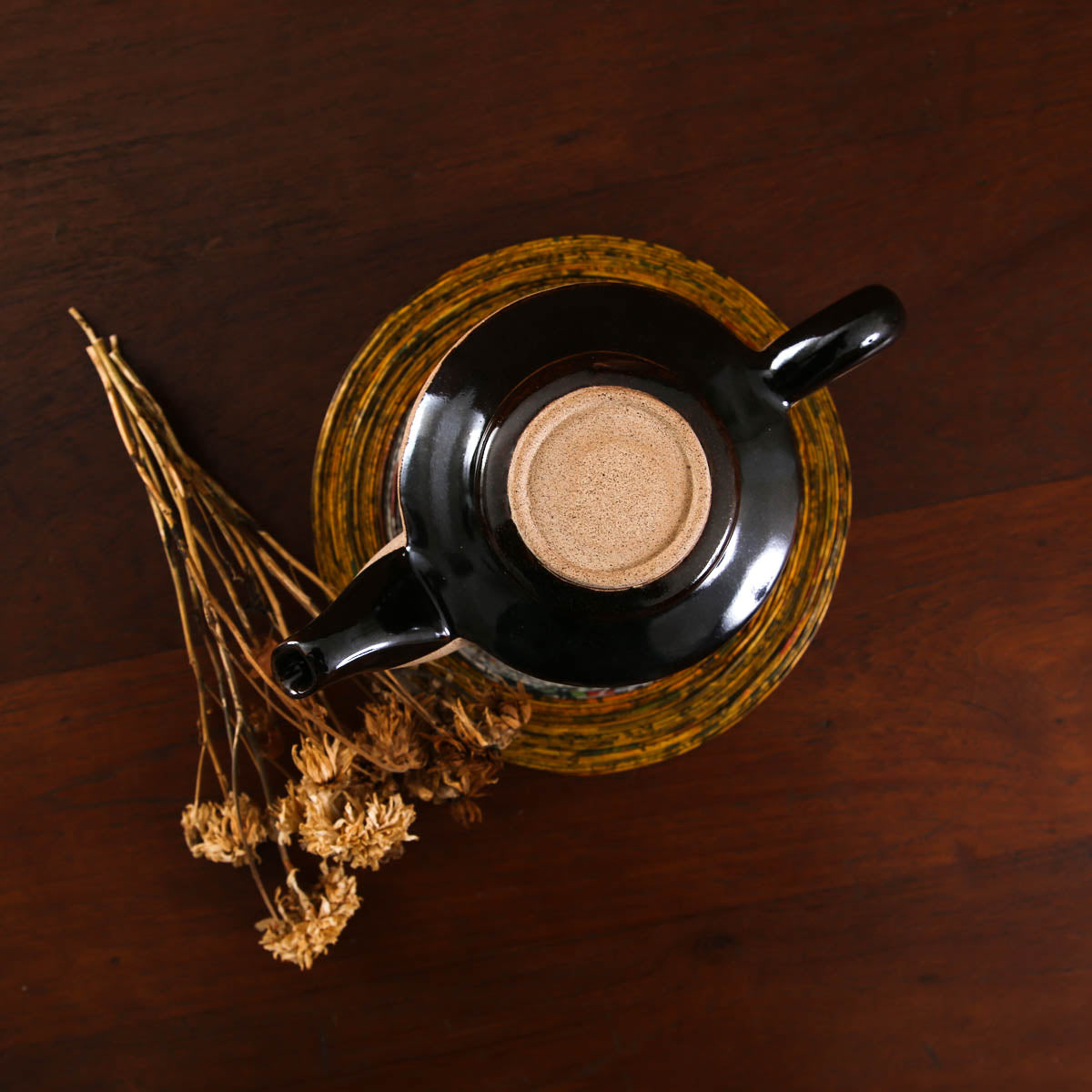 Mustard Swirl Placemat