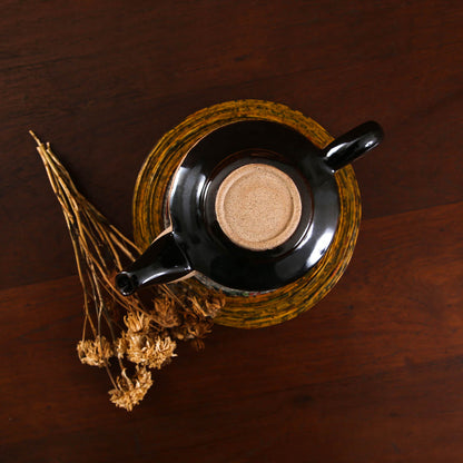 Mustard Swirl Placemat