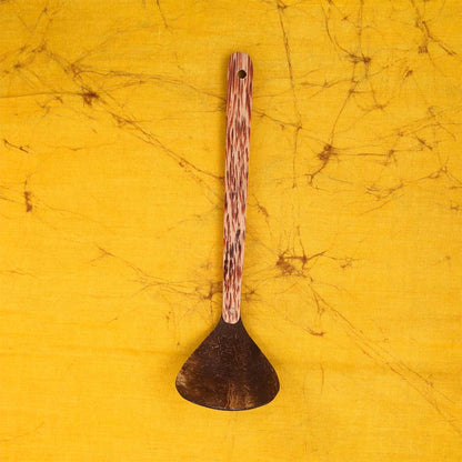 Triangular Coconut Shell Spoon