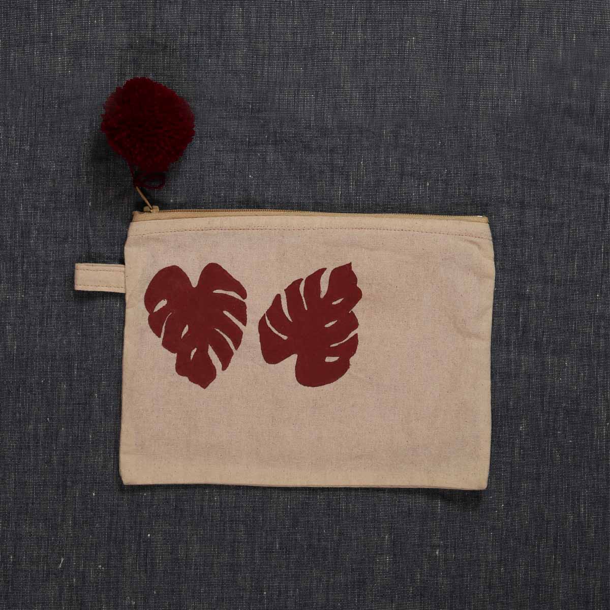 Chili Palm Pencil Case