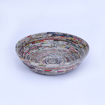 Natural Paper Bowl Set