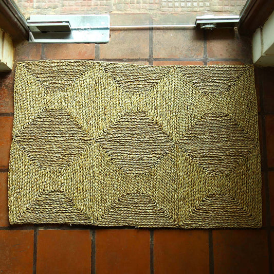 Diamond Reed Door Mat
