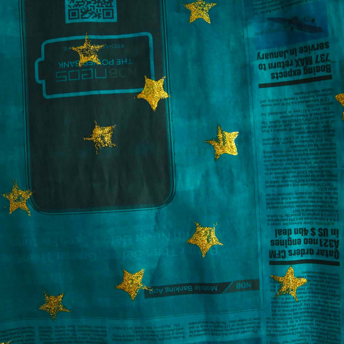 Waves Paper Gift Bag