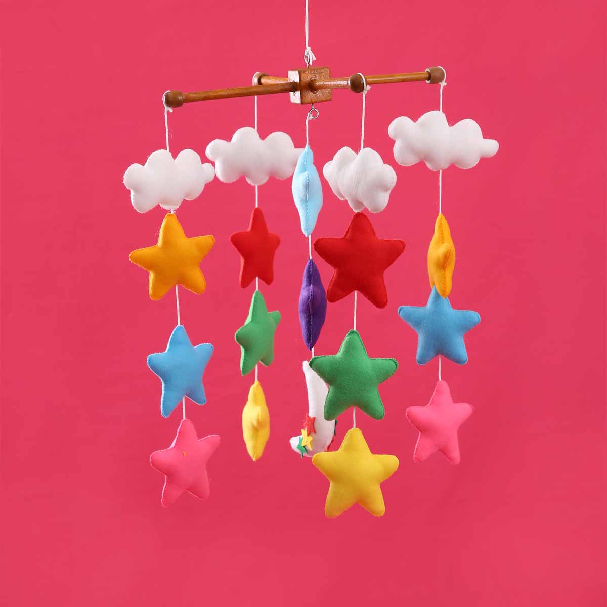 Starry Sky Felt Mobile