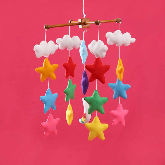 Starry Sky Felt Mobile