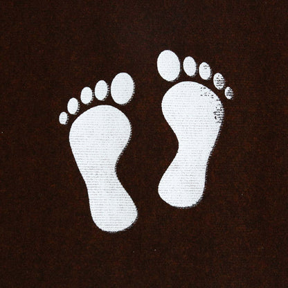 Brown Footsteps Carpet