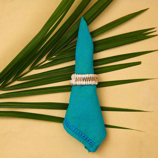 Gruha Mist Cane Napkin Ring Set